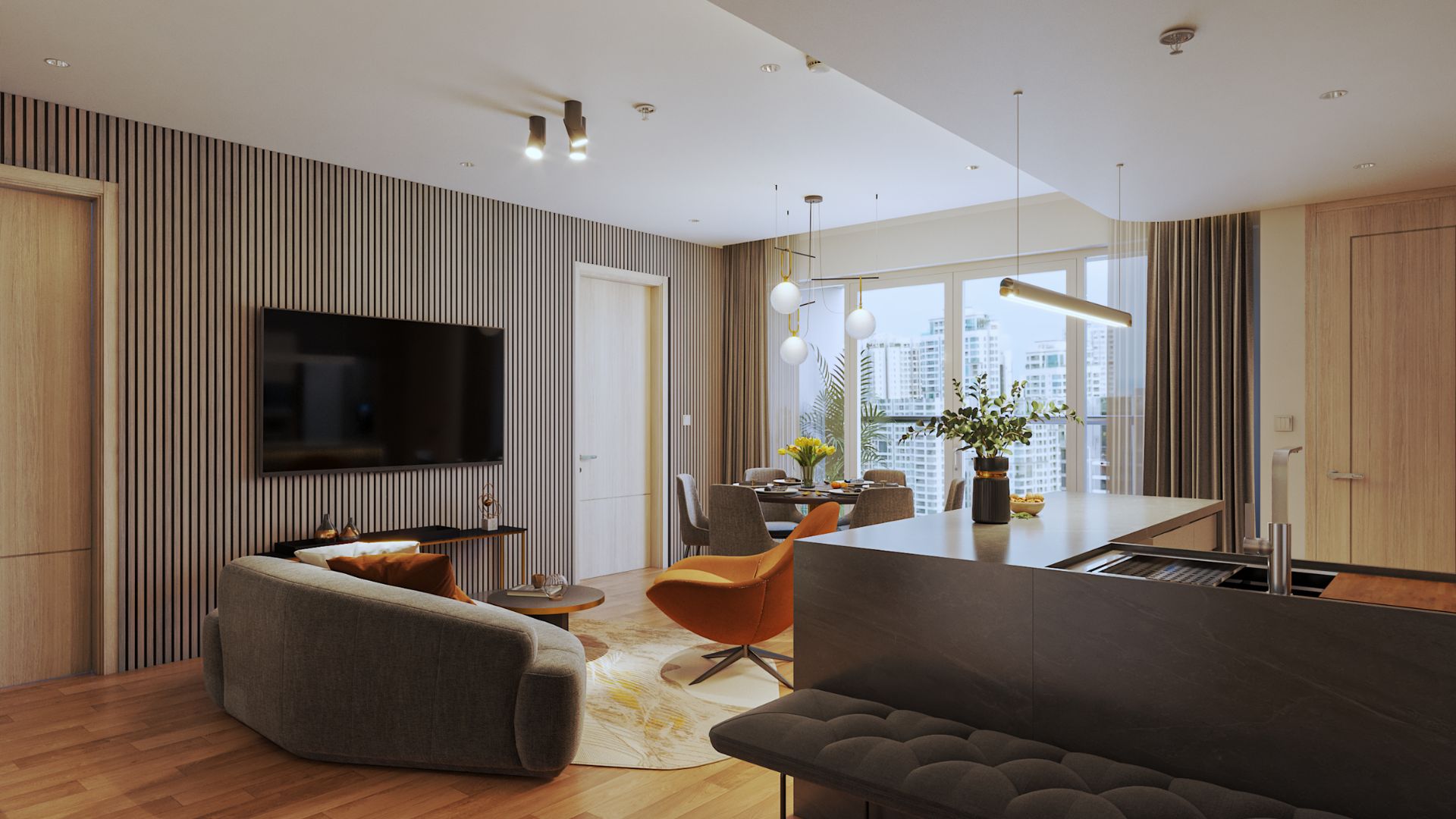 DIAMOND ISLAND 2BR APARTMENT